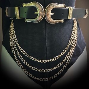 Bidi Bom Belt - BLACK/GOLD